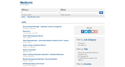 Desktop Screenshot of medtronic.jobs