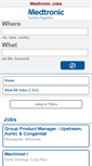 Mobile Screenshot of medtronic.jobs